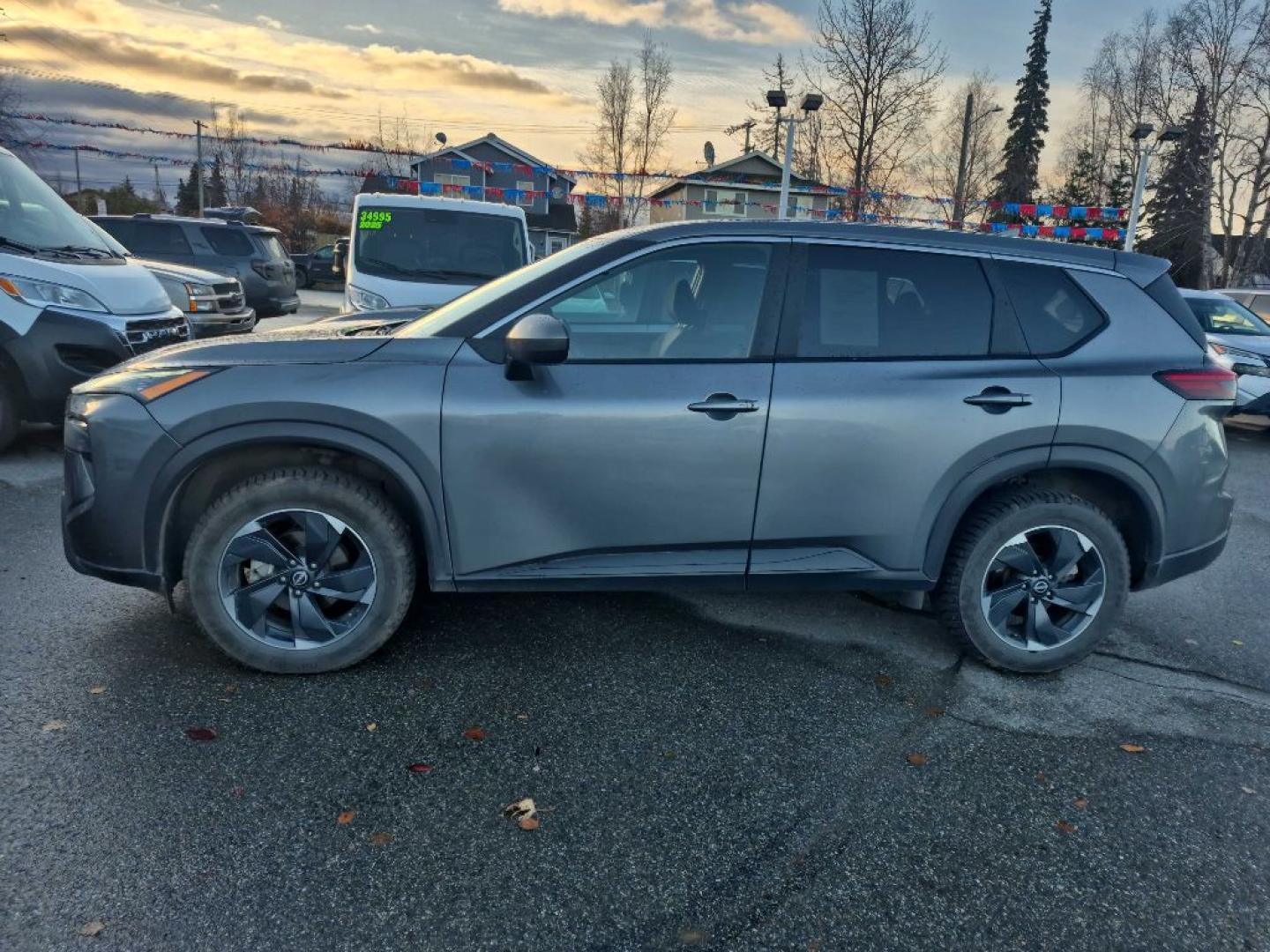2025 GRAY NISSAN ROGUE SV (5N1BT3BB5SC) with an 1.5L engine, Continuously Variable transmission, located at 929 East 8th Ave, Anchorage, AK, 99501, (907) 274-2277, 61.214783, -149.866074- Photo#1