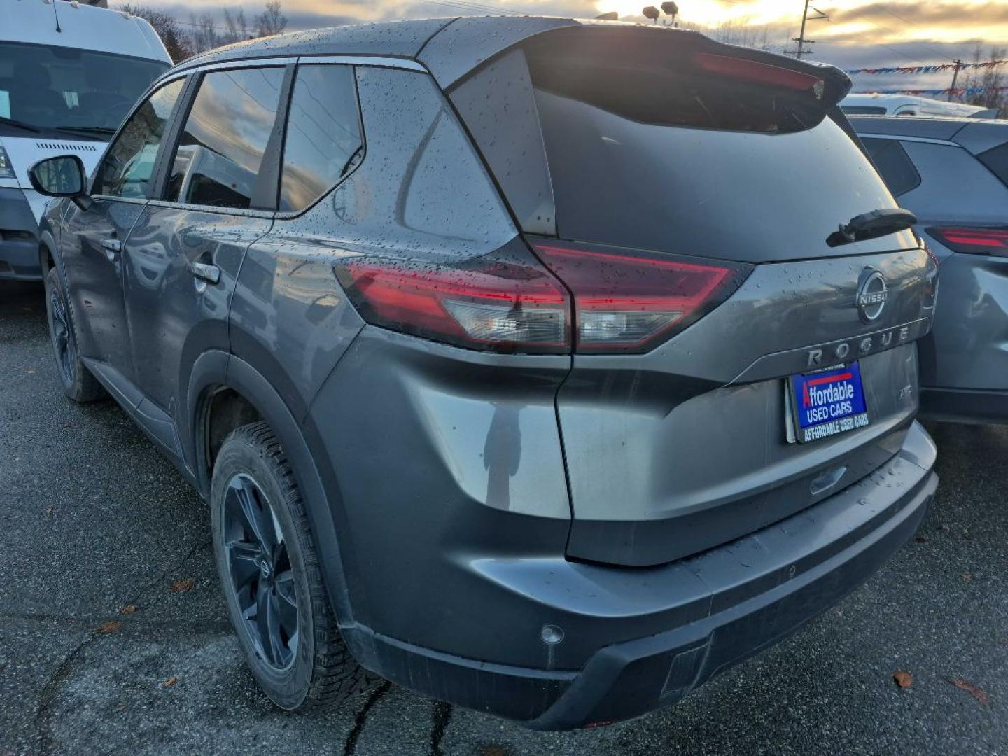 2025 GRAY NISSAN ROGUE SV (5N1BT3BB5SC) with an 1.5L engine, Continuously Variable transmission, located at 929 East 8th Ave, Anchorage, AK, 99501, (907) 274-2277, 61.214783, -149.866074- Photo#2