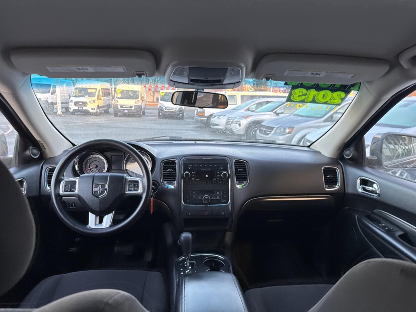 2013 BLACK DODGE DURANGO SXT (1C4RDJAG1DC) with an 3.6L engine, Automatic transmission, located at 929 East 8th Ave, Anchorage, AK, 99501, (907) 274-2277, 61.214783, -149.866074- Photo#4