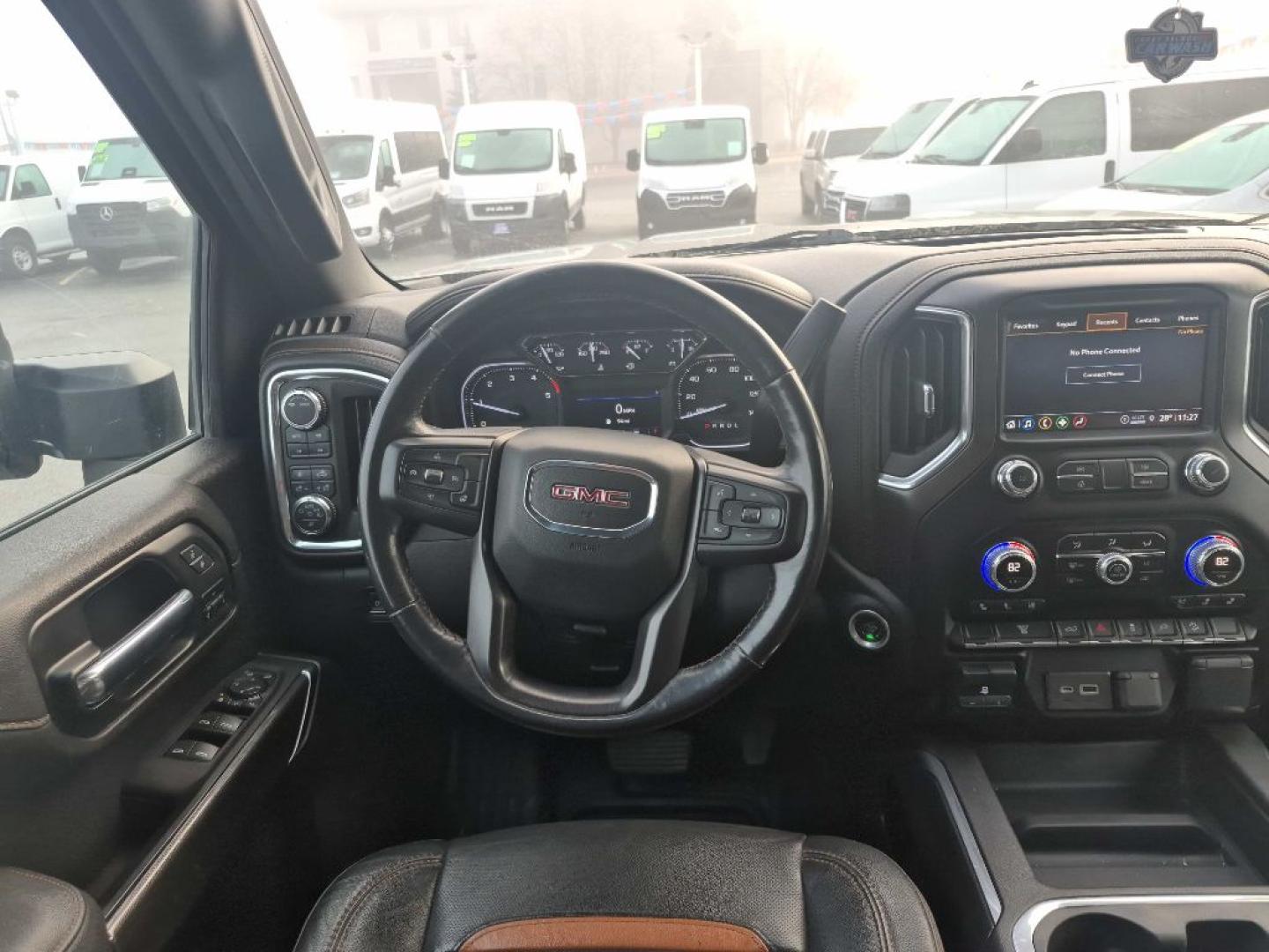 2023 BLACK GMC SIERRA 2500 AT4 (1GT49PEY9PF) with an 6.6L engine, Automatic transmission, located at 929 East 8th Ave, Anchorage, AK, 99501, (907) 274-2277, 61.214783, -149.866074- Photo#3